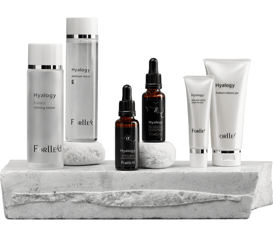 Forlle'd products for facial care